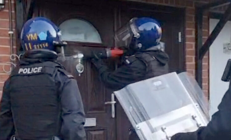 Wiltshire Police smash through wrong door in raid gone wrong