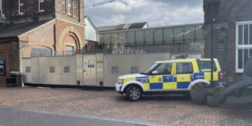 Emergency services carry out training at Swindon Designer Outlet