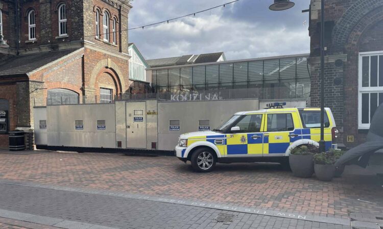 Emergency services carry out training at Swindon Designer Outlet