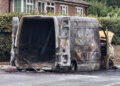 Dramatic photos show aftermath of major van fire near Devizes