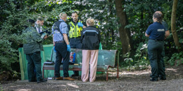 Swindon park closed by police after body discovered near lake