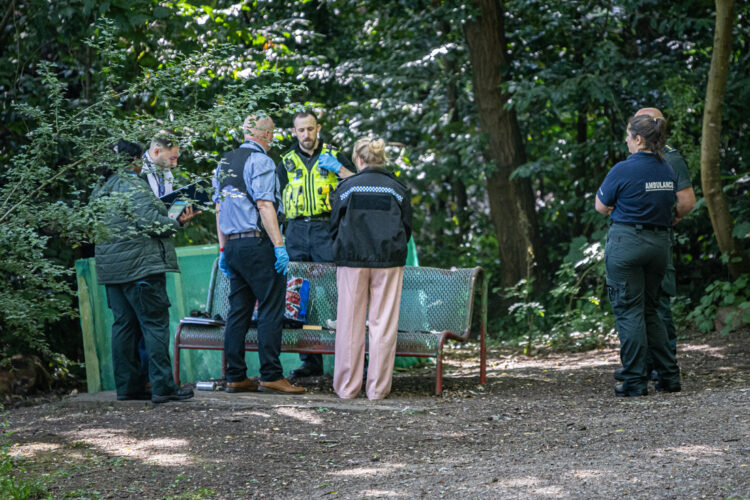 Swindon park closed by police after body discovered near lake