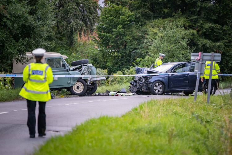 Woman killed in head-on horror crash near Wiltshire village