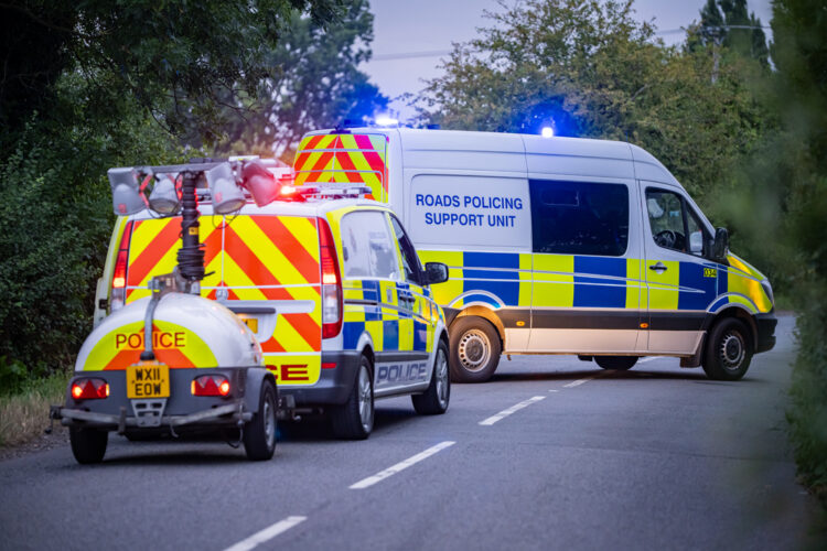Serious injury crash involving two bikers and car in rural Wiltshire