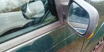 Hayden Key, of Mariners Way, Gosport, abandoned his old Ford Fiesta on private land.