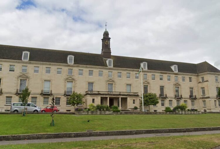 Wiltshire Council's offices in Trowbridge