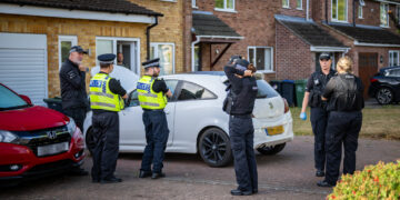 PICTURES: Arrest made after police raid two houses in Chippenham
