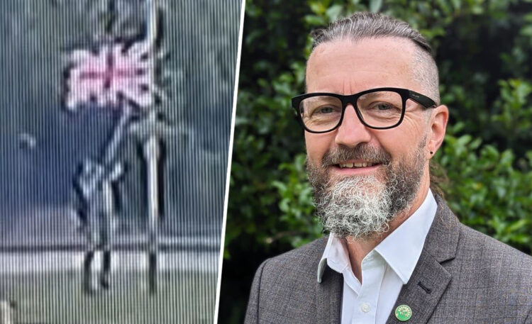 Former MP candidate admits cutting down Union Flag in Swindon