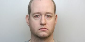Joseph Marriott sexually abused a five-year-old girl as her parents shopped in Salisbury