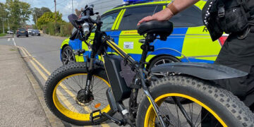 Police seized illegal e-bike and e-scooter in Melksham crackdown