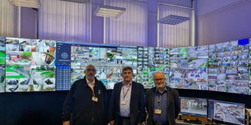 Swindon's CCTV network control room