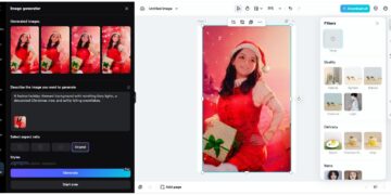 Generate Artistic Brush Stroke Backgrounds via AI Background Generator