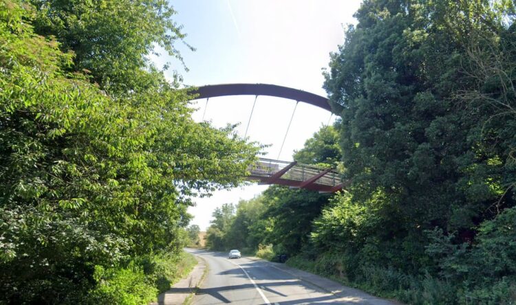 ‘Person in distress on bridge’ closes major road near Calne