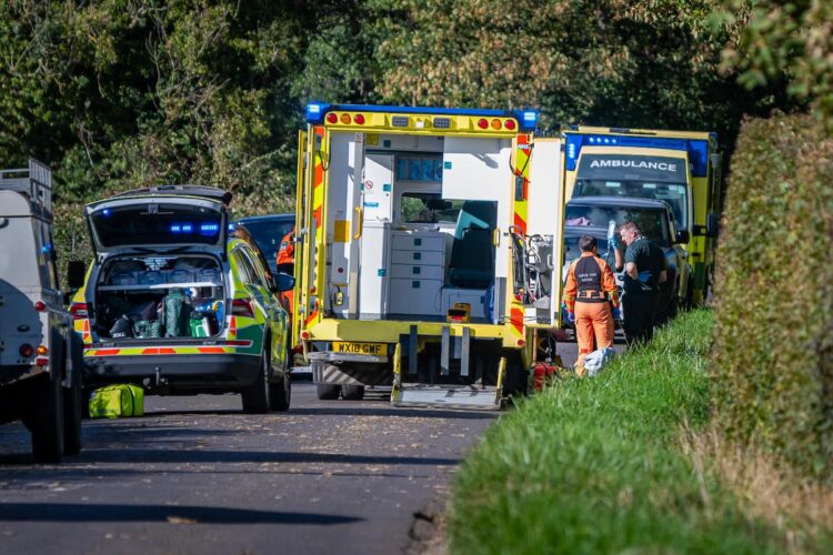 Cyclist airlifted after suffering cardiac arrest in Wiltshire countryside