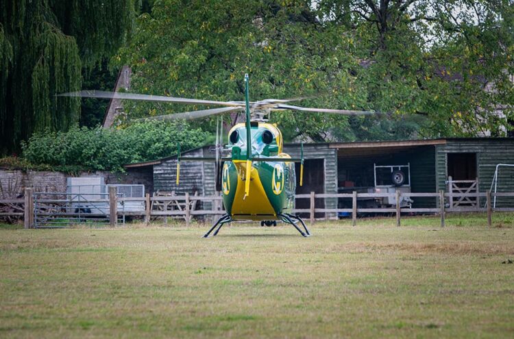 Patient rushed to hospital after serious incident in Wiltshire village