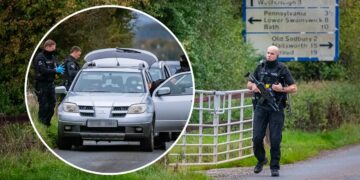 Suspected gunman arrested after pursuit through Wiltshire villages