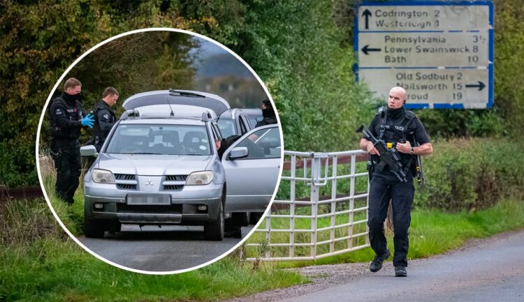 Suspected gunman arrested after pursuit through Wiltshire villages