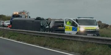 Air ambulance lands alongside ‘serious crash’ on A303 Wiltshire