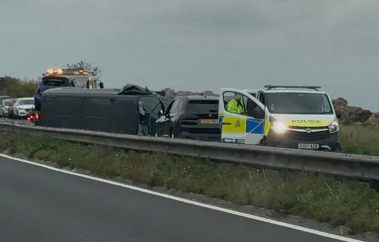 Air ambulance lands alongside ‘serious crash’ on A303 Wiltshire