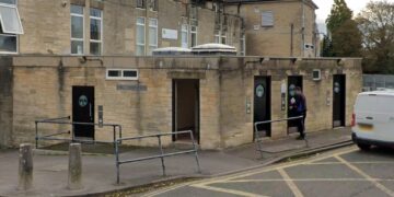 Horror as homeless man found dead in public toilet in Cirencester