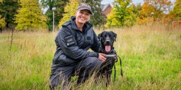 Charity rescue Dexter joins Wiltshire Police as specialist search dog