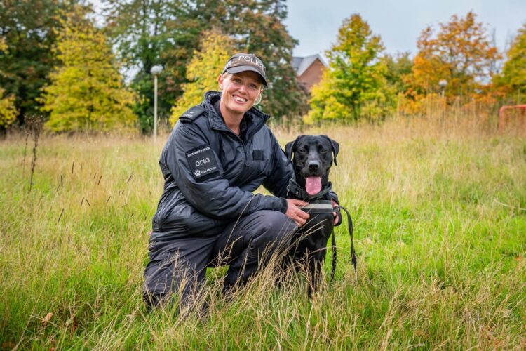 Charity rescue Dexter joins Wiltshire Police as specialist search dog