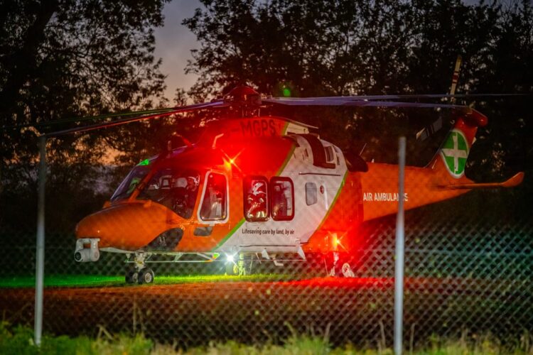 Air ambulance scrambled after serious crash in rural Wiltshire