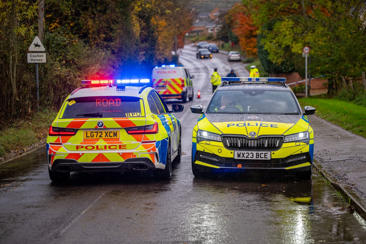 Wiltshire village road shut after motorcyclist seriously hurt in crash