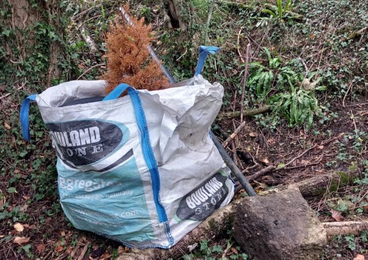 A decision to dump a large quantity of waste in a quiet countryside layby has resulted in a £1,000 fixed penalty notice (FPN) for a Wiltshire resident