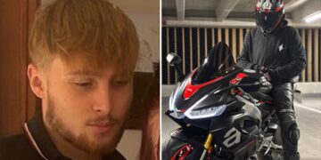 Biker, 20, narrowly avoids prison for 120mph police chase on A350