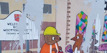 Mural created by teen to deter vandals becomes target for vandals