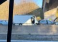 Emergency services race to another crash on M4 – near fatal scene