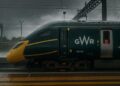 Storm Claudia: Train passengers stranded as flooding blocks tracks