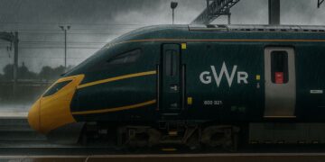 Storm Claudia: Train passengers stranded as flooding blocks tracks
