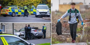 Major search for thieves in Chippenham with helicopter deployed