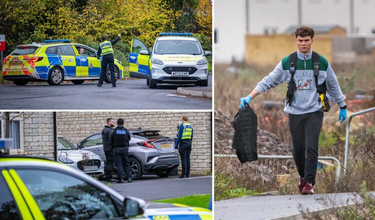 Major search for thieves in Chippenham with helicopter deployed