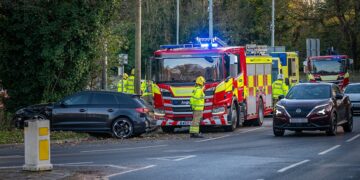 Multi-vehicle crash on busy Chippenham roundabout causes chaos