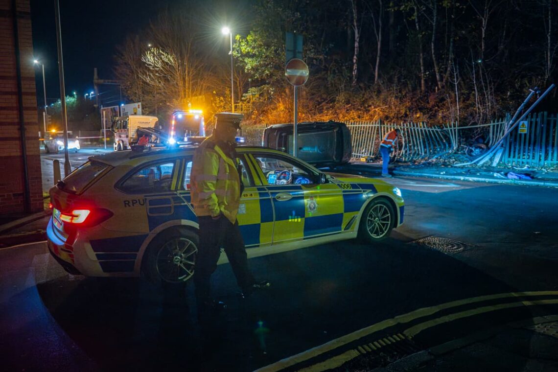 Man dies after ‘medical episode’ as car overturns in Swindon crash