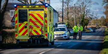 Woman rushed to hospital after crashing moped on Wiltshire route