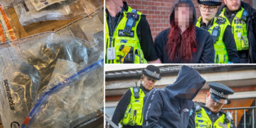 Man and woman arrested after police raid property in Trowbridge