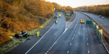 One dead in M4 horror crash as car hits tree near Chippenham