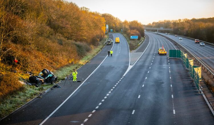 One dead in M4 horror crash as car hits tree near Chippenham