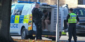 Man arrested after woman ‘seen in distress’ in Swindon street