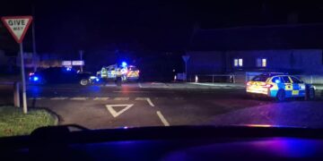 Wiltshire Police car involved in head-on crash on notorious junction