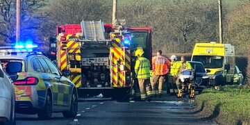 Casualty airlifted after serious crash on road just outside Devizes