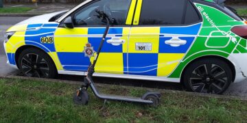 Electric scooter to be destroyed after being seized in Westbury