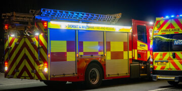 Casualty rushed to hospital after Wiltshire home destroyed by fire