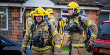 Firefighters save Chippenham homes after shed engulfed in flames
