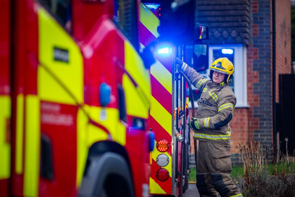 Firefighters save Chippenham homes after shed engulfed in flames