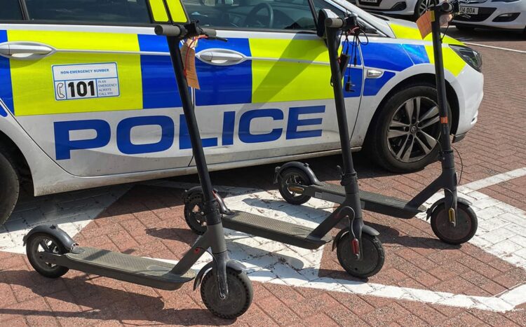 ‘We don’t want to be Grinches but we will seize and crush e-scooters’